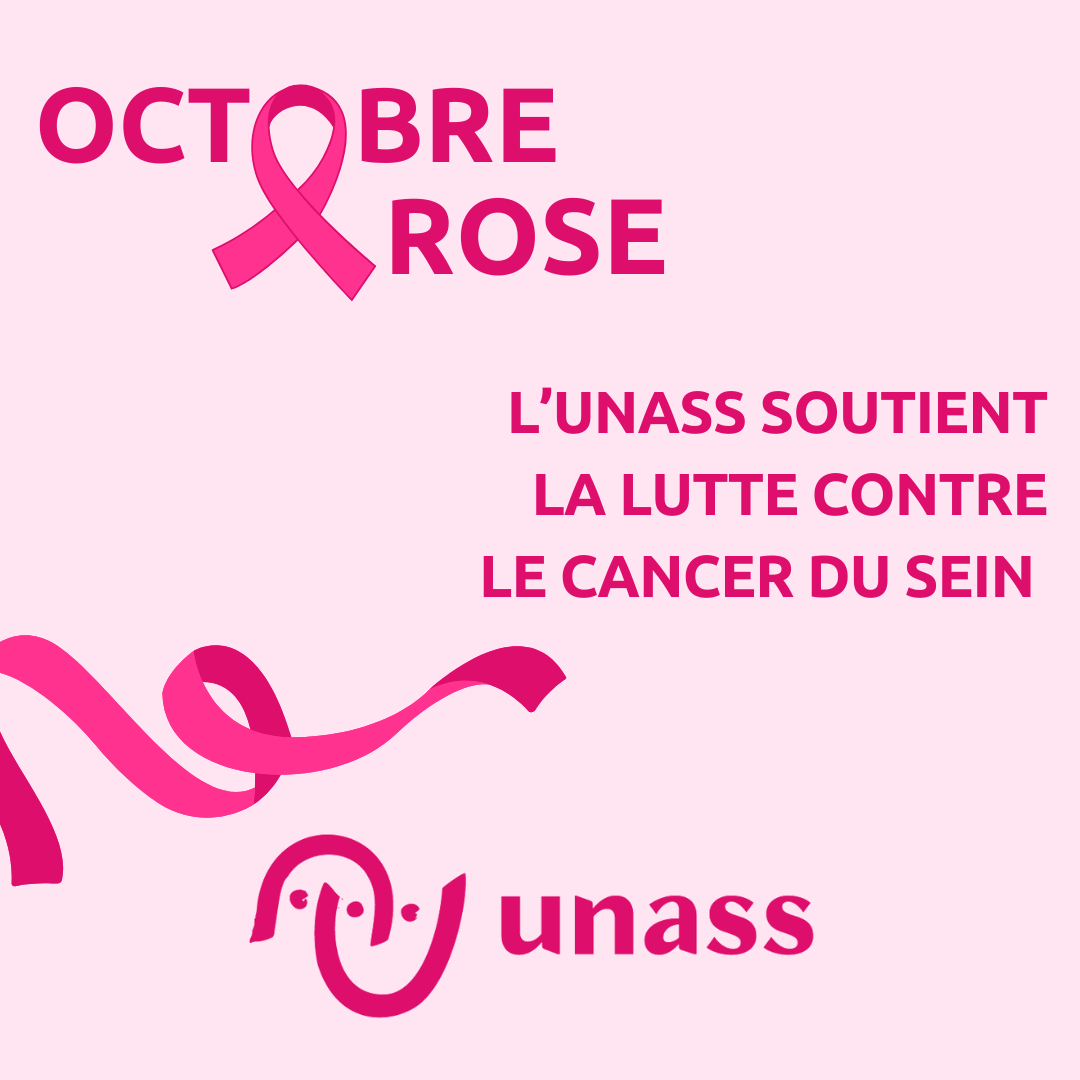 Octobre Rose : L'UNASS soutient la lutte contre le cancer du sein